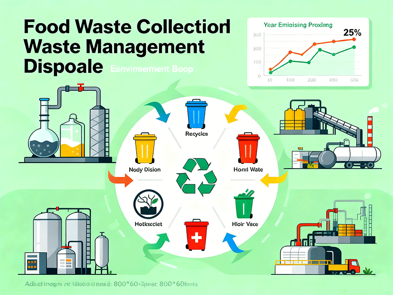 How Smart Waste Management Disposal Systems Reduce Food Waste Pollution